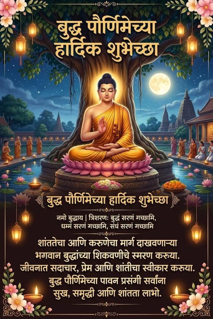Buddha Purnima Quotes In Marathi