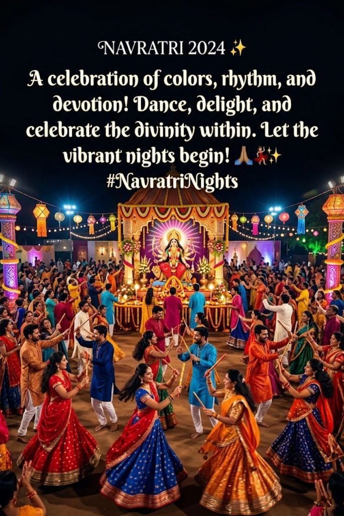 Caption For Navratri Post