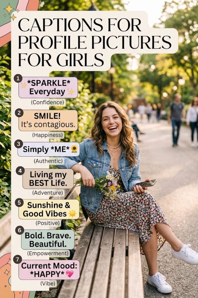 Captions for Profile Pictures for Girls