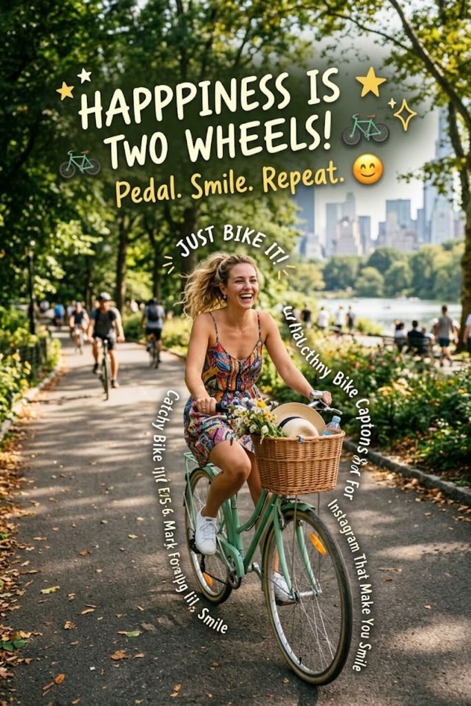 Catchy Bike Captions For Instagram That Make You Smile