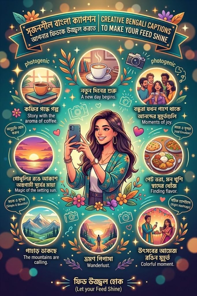 Creative Bengali Captions to Make Your Feed Shine