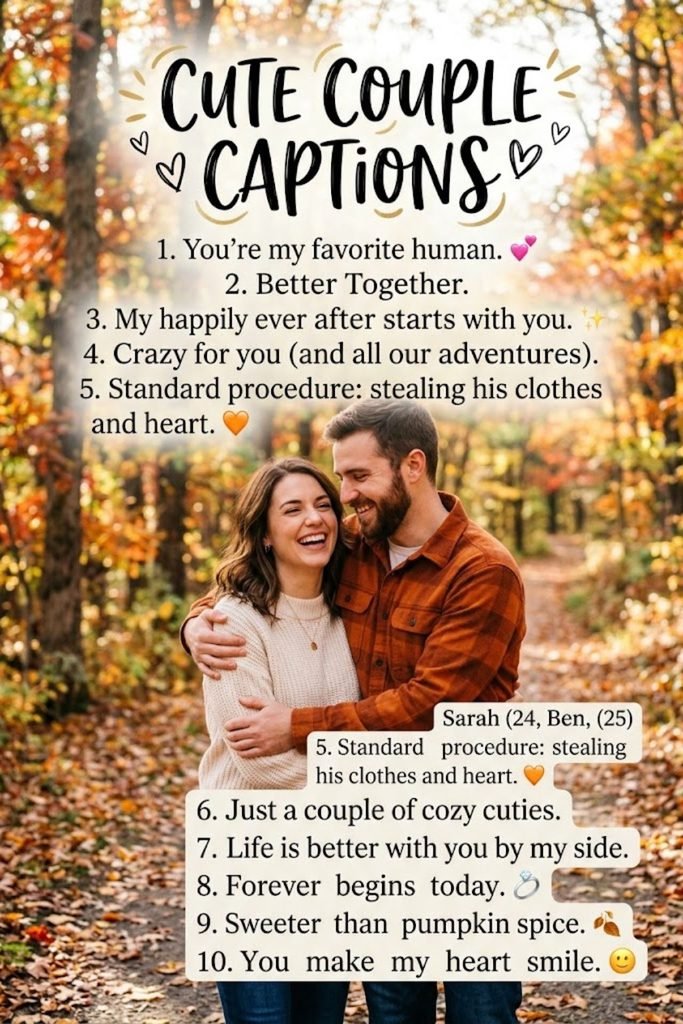 Cute Couple Captions