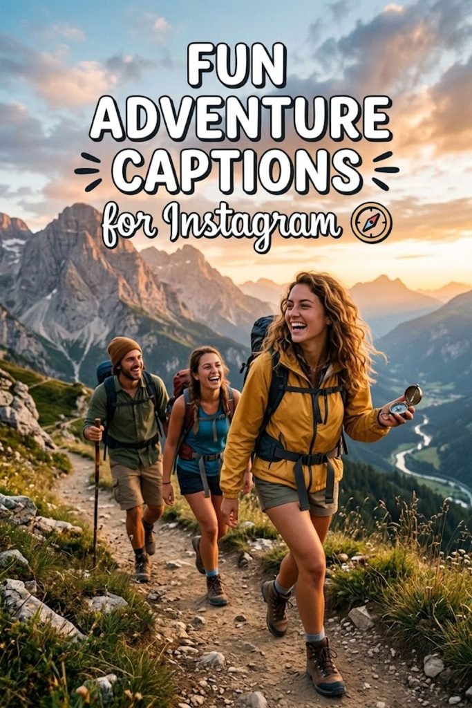 Fun Adventure Captions for Instagram 🧭