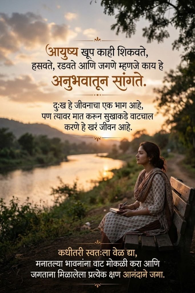 Emotional Quotes in Marathi on Life