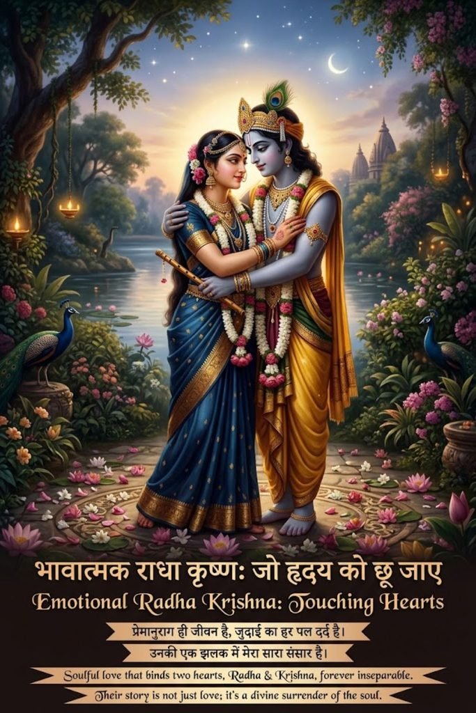 Emotional Radha Krishna Captions That Touch the Heart