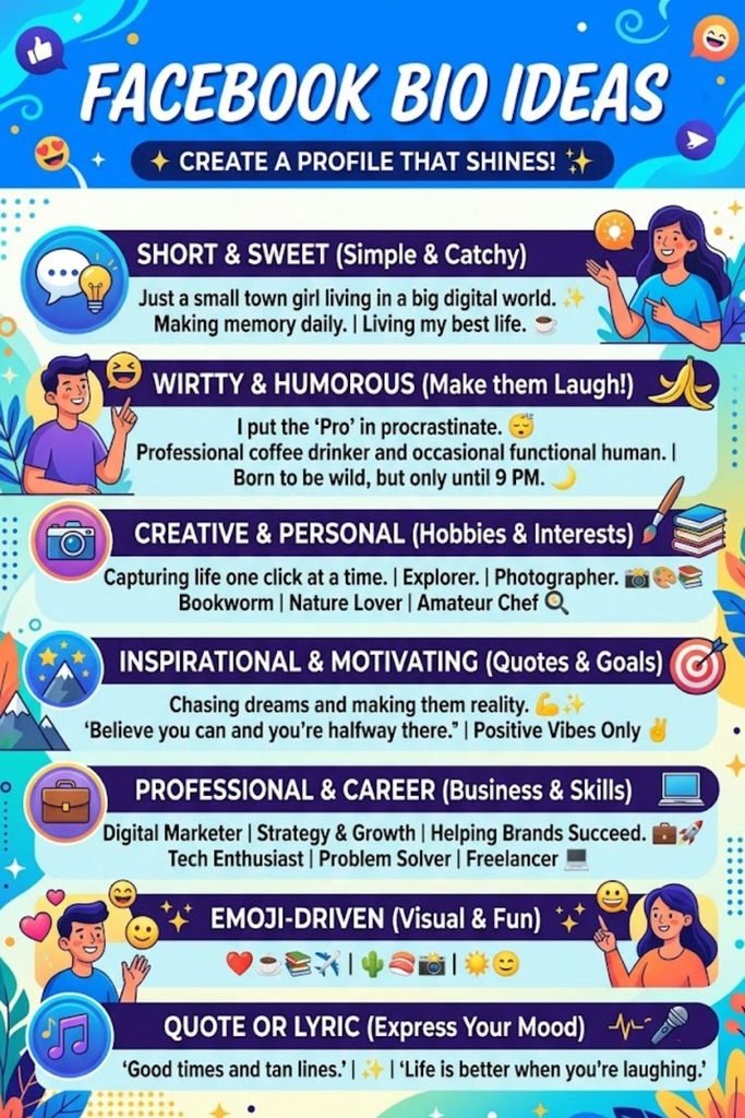 Facebook Bio Ideas