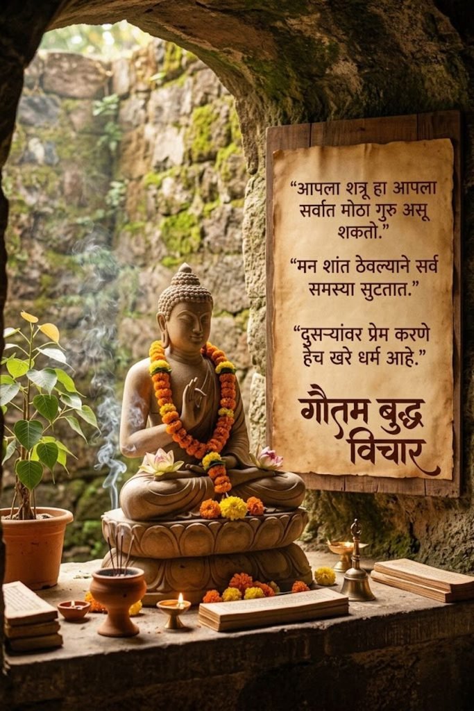 Gautam Buddha Quotes in Marathi