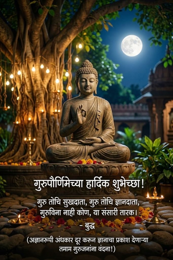 Guru Purnima Quotes In Marathi Buddha