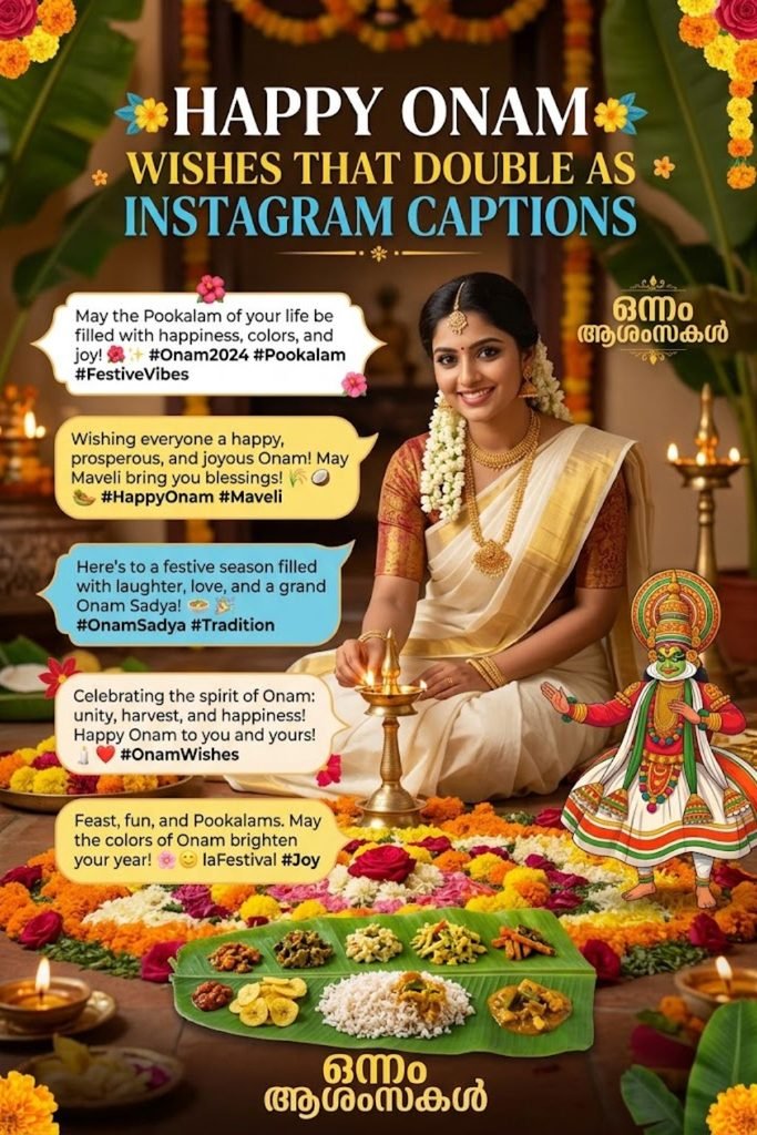 Happy Onam Wishes That Double as Instagram Captions