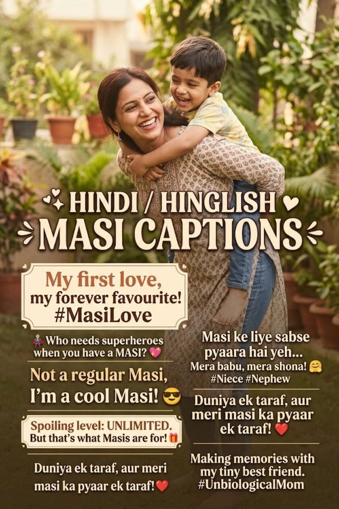 Hindi/Hinglish Masi Captions