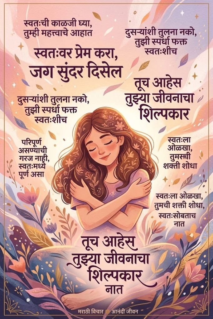 Life Self Love Quotes in Marathi