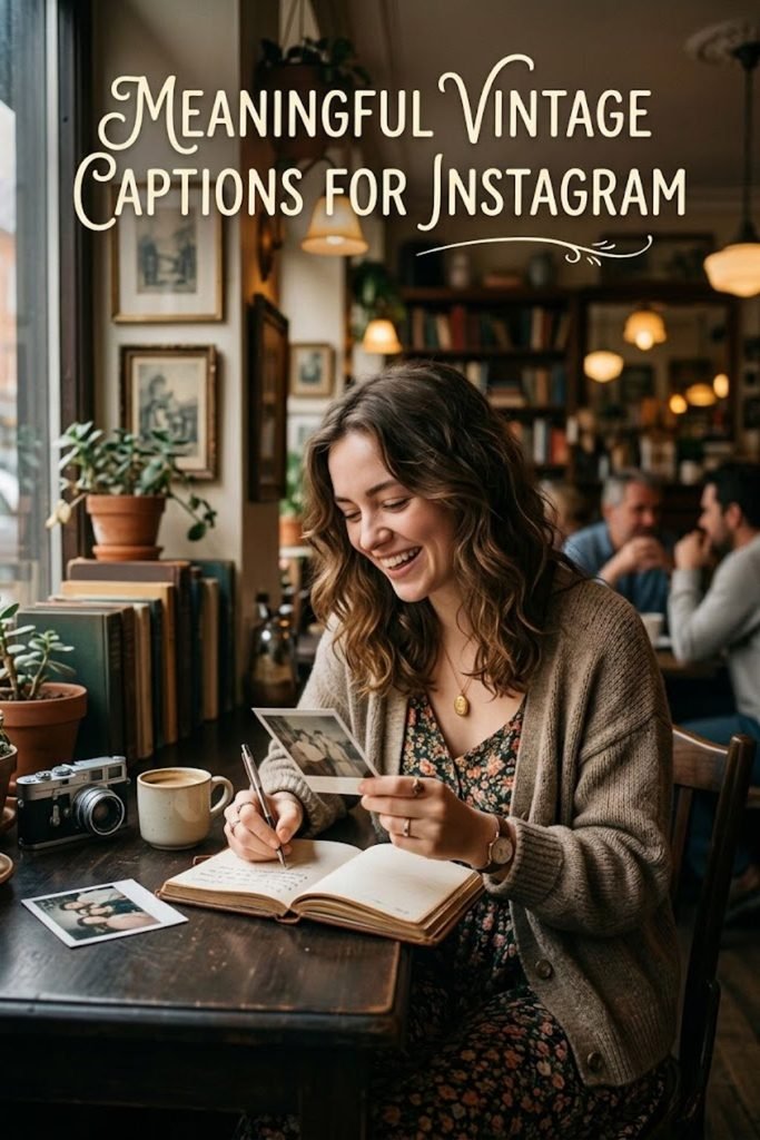 Meaningful Vintage Captions for Instagram