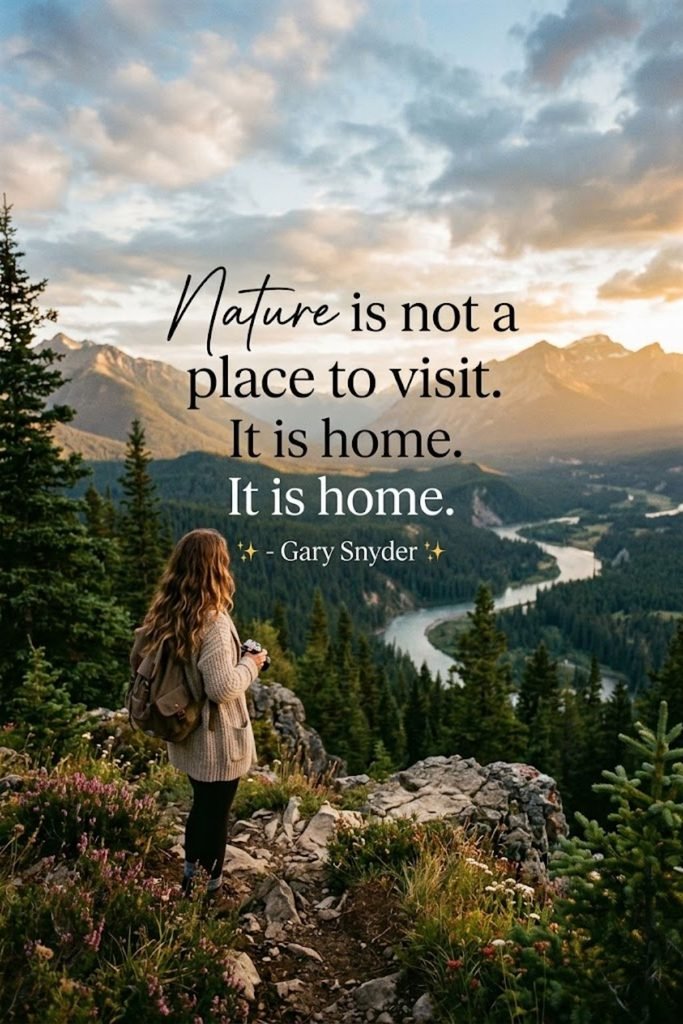 Nature Quotes for Instagram 📖