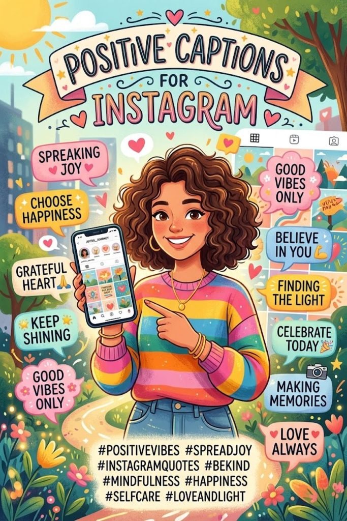 Positive Captions for Instagram