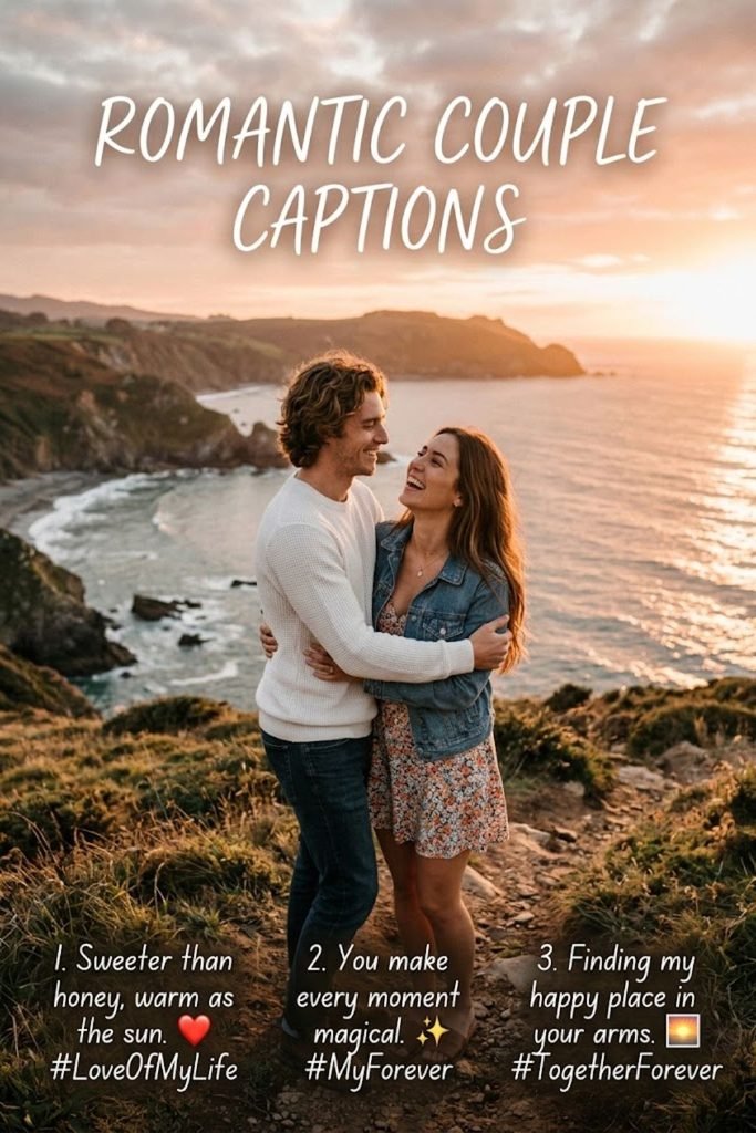 Romantic Couple Captions