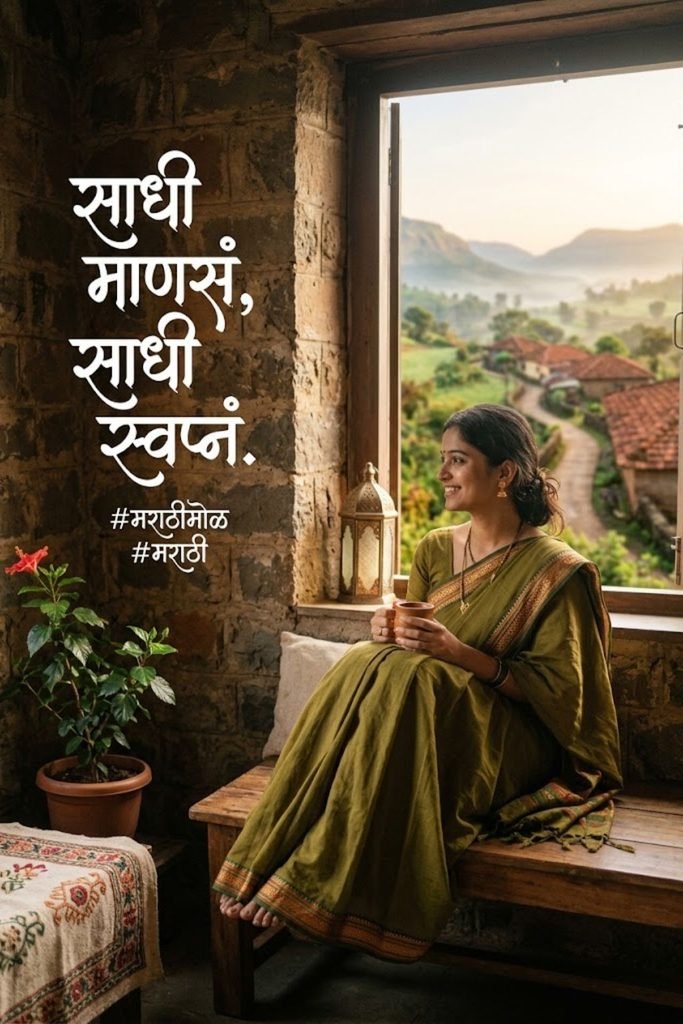 Simple Marathi Caption For Instagram
