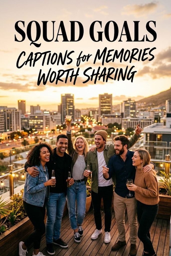 Squad Goals Captions for Memories Worth Sharing