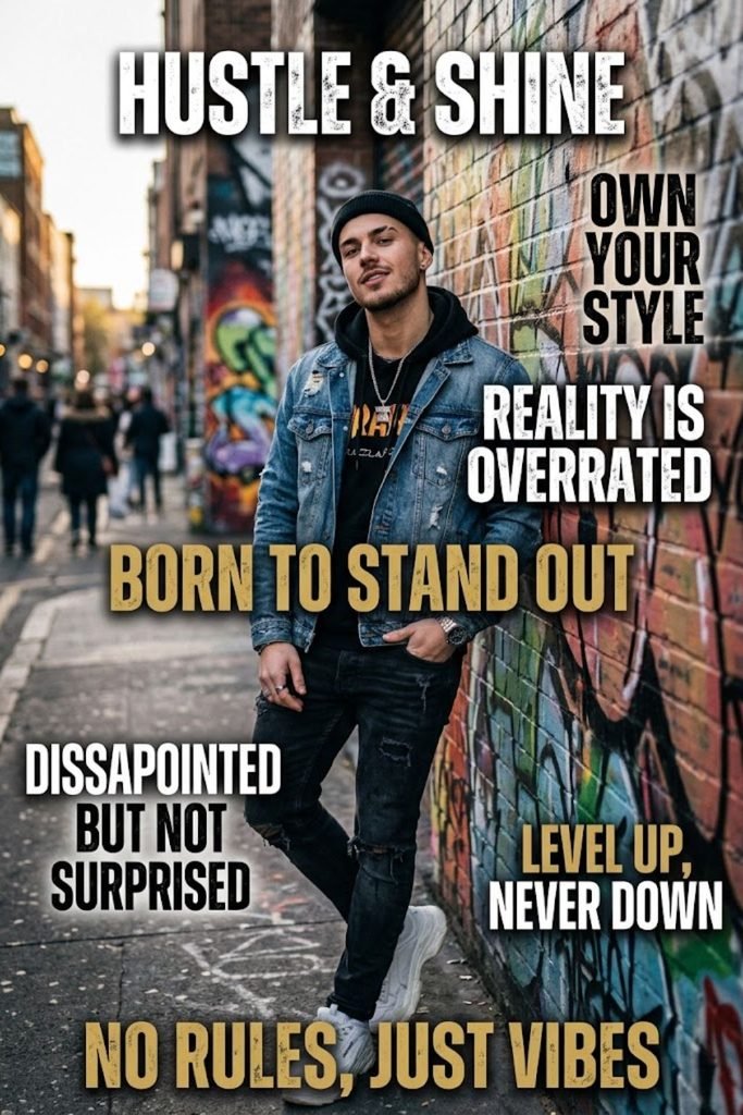 Swaggy Instagram Captions for Boys
