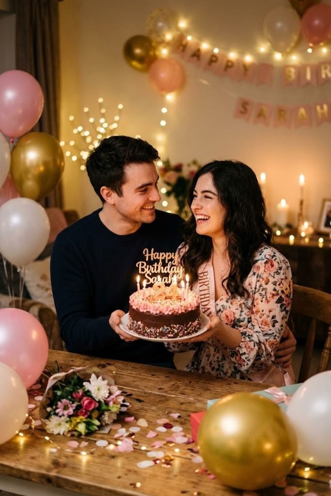 Sweet Birthday Captions for Girlfriend