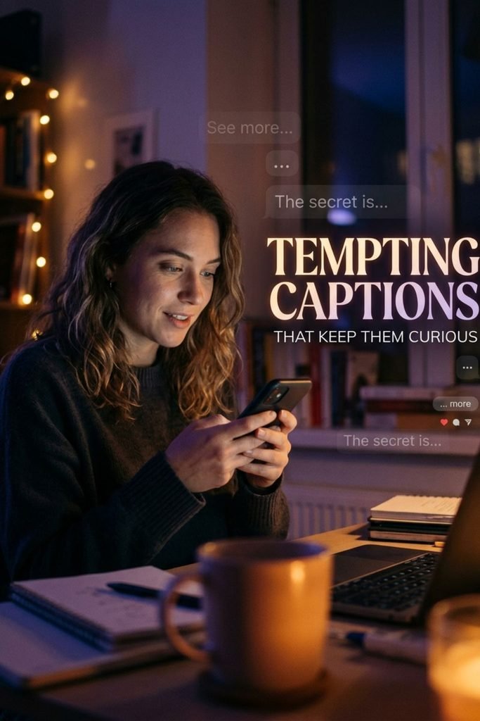 Tempting Captions That Keep Them Curious