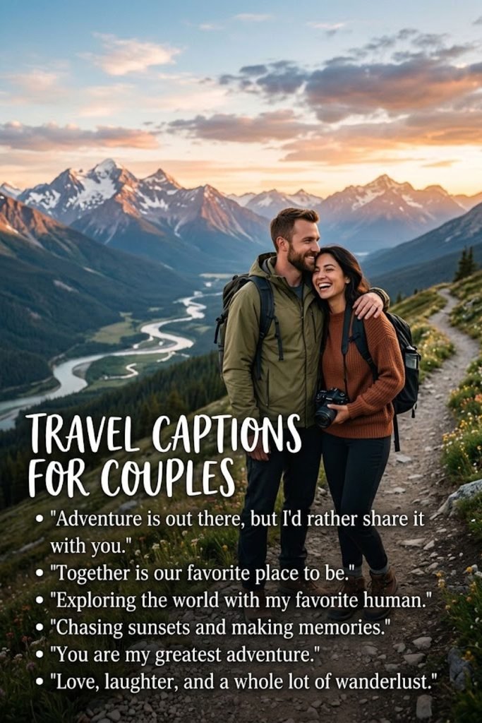 Travel Captions for Couples