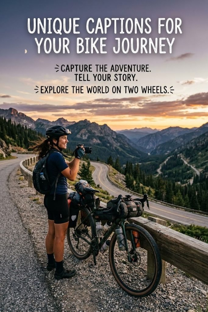 Unique Captions For Your Bike Journey
