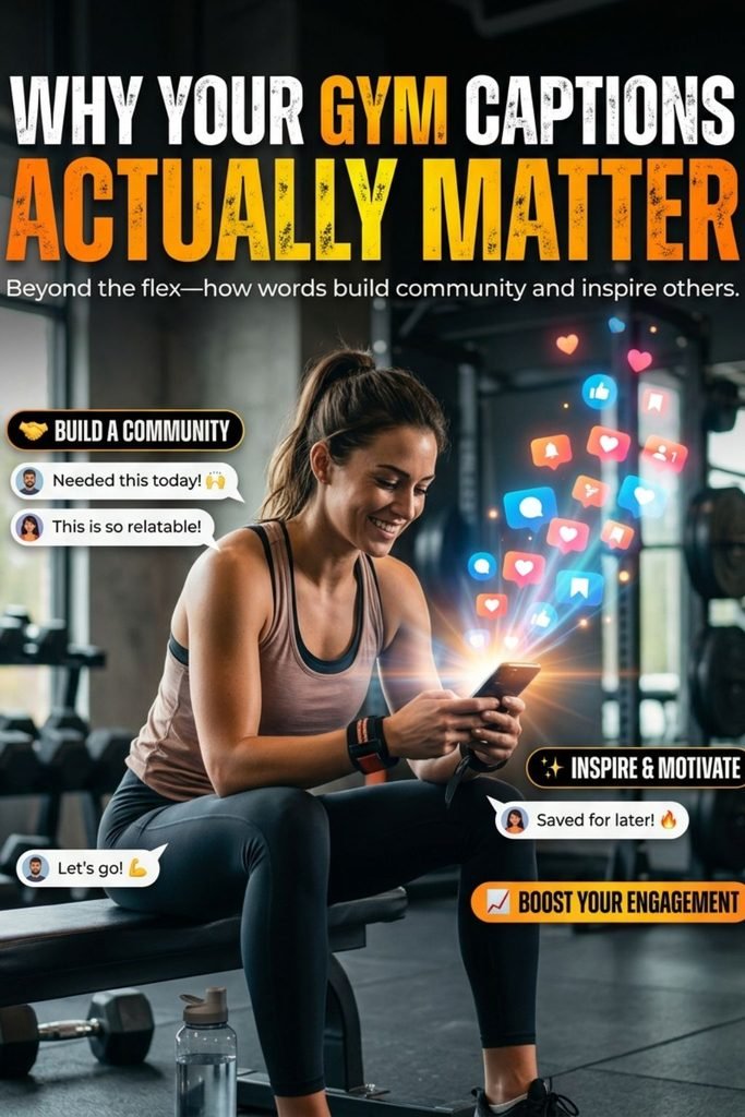 Why Your Gym Captions Actually Matter